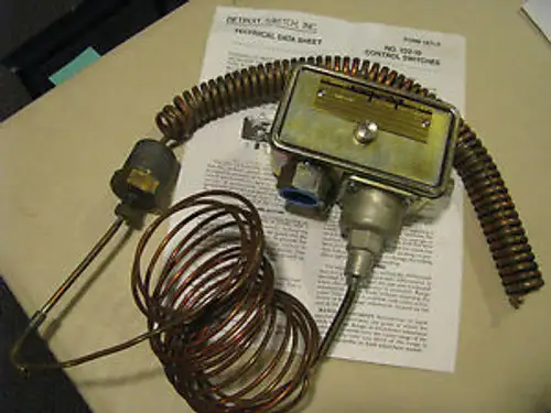 Detrioit Switch 2222535 & 222-10Nnm-2222535 Thermostatic Nsn: 5930-01-032-8291