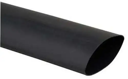 Raychem Cpgi-Wwg-22La75 Thin Wall Tube 2In.X4Ft. Black Pk25