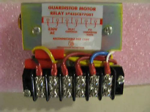 Guardistor Motor Thermostatic Switch 435C877G01 Nsn: 5930-01-087-0145 428A209H01