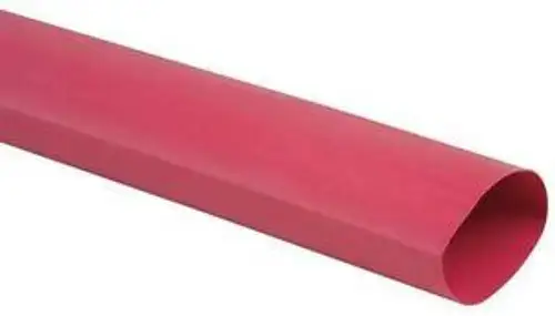 Raychem Cpgi-Rnf-100-2-Rd-Stk Thin Wall Tube 2In.X4Ft. Red Pk25 G7766893