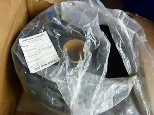 600+ Roll Of 175Mm X 0.15 Black Pvc Layflat Heat Shrink Tubing