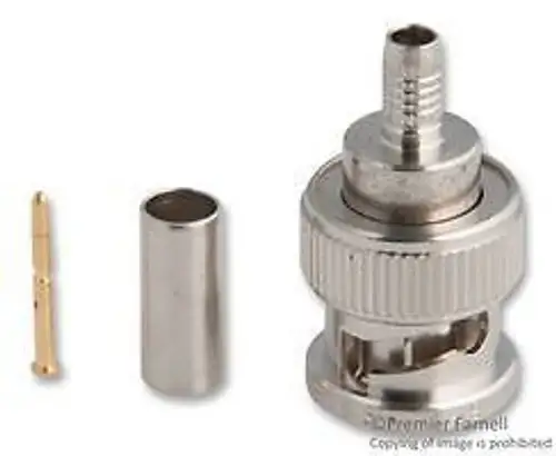 KINGS 2065-11-9 RF/COAXIAL BNC PLUG STR 75OHM CRIMP (10 pieces)