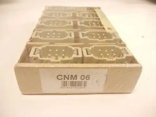 Ilme Cnm06 6 Pole Male Plug Insert 16A 400V 10 Units Bnib / Nos