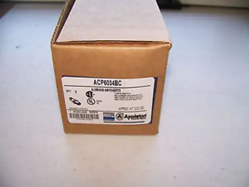 Acp6034Bc Appleton 60Amp 3W-4P Plug Vp6485 Apj6485