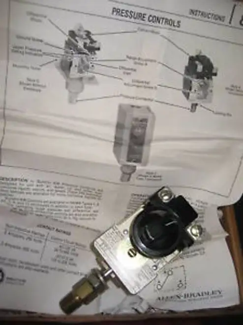 Allen Bradley Pressure Switch 836-P11-Lkjs-M Series A
