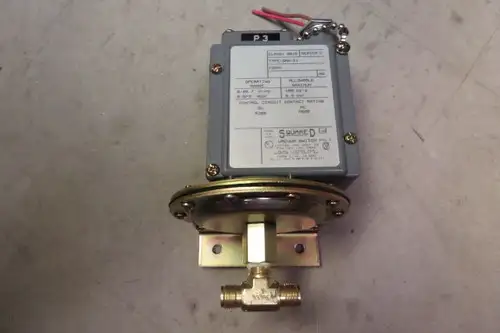 New Square D 9016 Gaw-21 100Psig Industrial Vacuum Pressure Switch C B304347