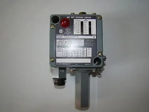 Allen-Bradley Pressure Control Switch 836T-T254Jx22X15