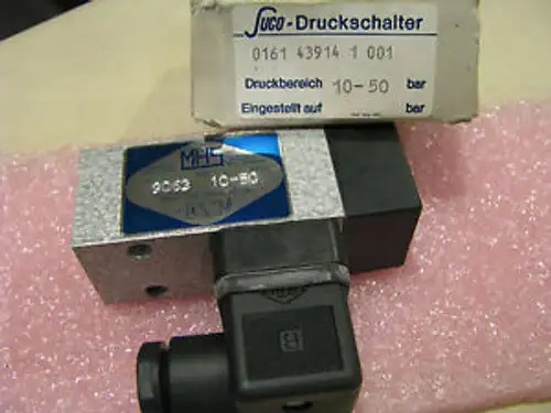 Druckschalter S9280302 Pressure Switch Type 9063 Nsn 5930-99-729-7563