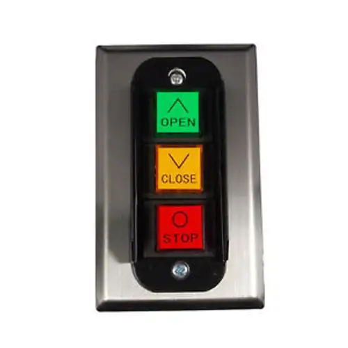 Flush Mount 3 Push Button PBC-3 Station
