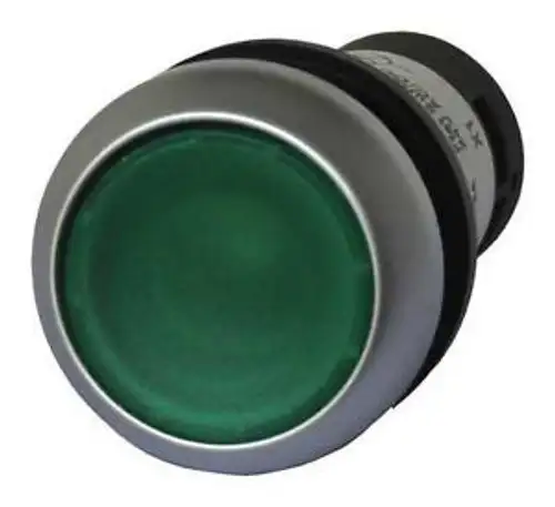 EATON C22-DL-G-K10-24 Illuminated Pushbutton Green Momentary G6084364