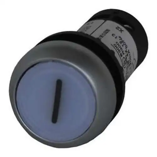 EATON C22-DL-W-X1-K10-24 Illuminated Pushbutton Blk/Whte Momentry G6069104