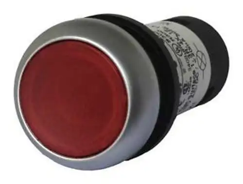 EATON C22-DL-R-K01-24 Illuminated Pushbutton Red Momentary G6181235