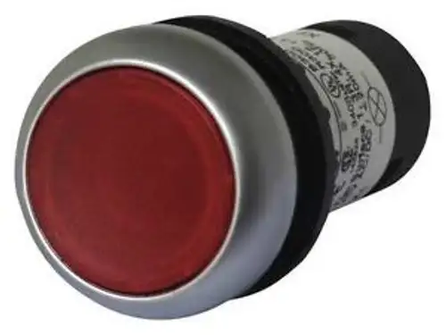EATON C22-DL-R-K01-120 Illuminated Pushbutton Red Momentary G6196215