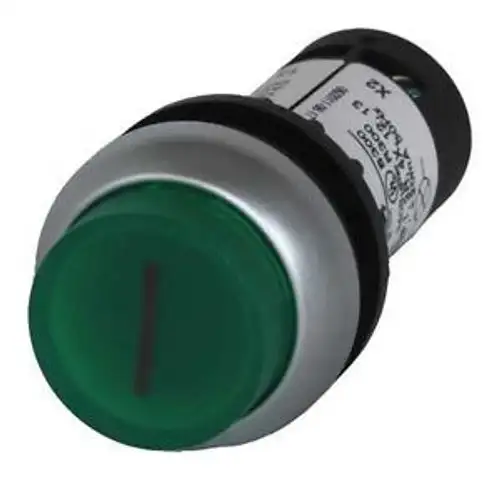 EATON C22-DLH-G-X1-K10-24 Illuminated Pushbutton Green Momentary G6134204