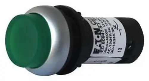 EATON C22-DLH-G-K10-120 Illuminated Pushbutton Green Momentary G6211904