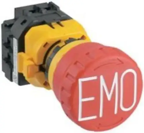 05R0272 Idec Xw1E-Bv411M-Rh-Emo Switch Emergency Stop 1No/1Nc 250Vac