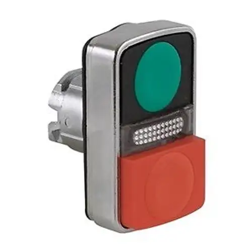 PushbuttonOperator 1Flush 1Ext Green Red