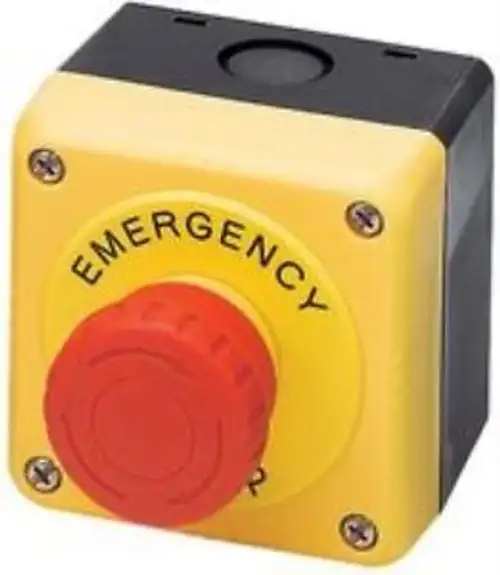 05N0127 Idec Fb1W-Hw1B-V402R Switch Emergency Stop 2Nc 600Vac