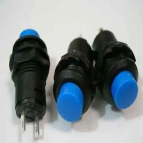 Pkg200 Blue Momentary Off-(On) 12V Car Horn Switch Bm35