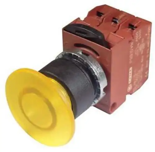 Ge P9Xet4Gl112Ali Illum Push Button Operator 22Mm Yellow G6375047