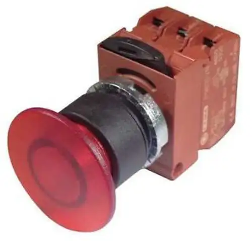 Ge P9Xet4Li112Ali Illum Push Button Operator 22Mm Blue G6375056
