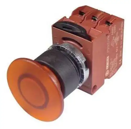 Ge P9Xet4Al112Adi Illum Push Button Operator 22Mm Orange G6374986