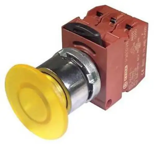 Ge P9Cet4Gl112Adi Illum Push Button Operator 22Mm Yellow G6374916