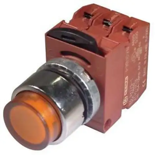 Ge P9Cplasdn12Nali Illum Pulsador Operador 22Mm Naranja G6375354