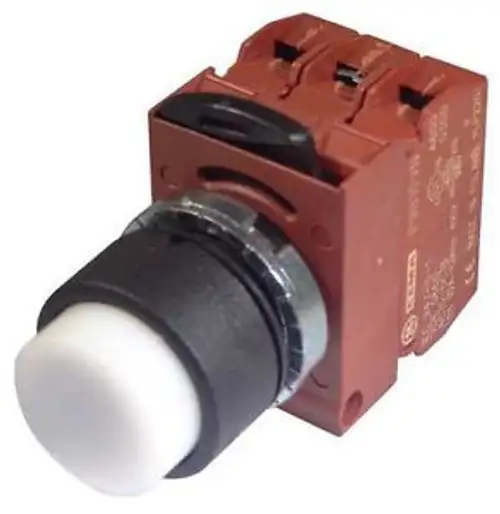 Ge P9Xplbsdn12Nadi Illum Push Button Operator 22Mm White G6375302