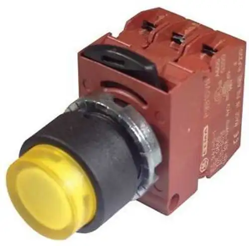 Ge P9Xplgsdn12Nadi Illum Pulsador Operador 22Mm Amarillo G6374383