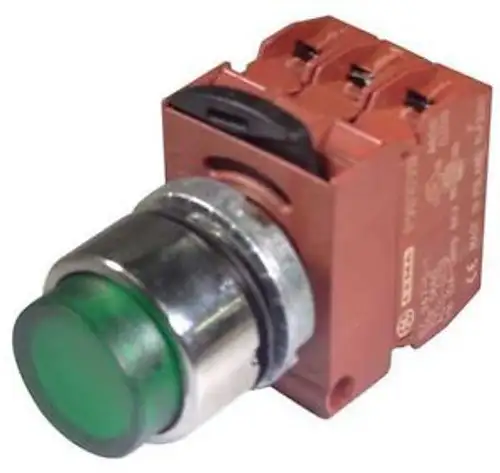 Ge P9Cplvsdn12Nali Illum Pulsador Operador 22Mm Verde G6375327