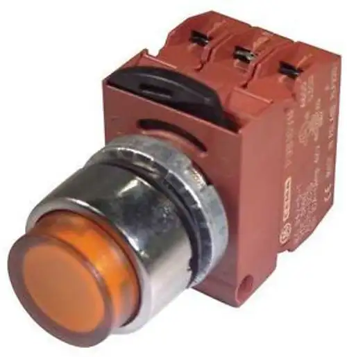Ge P9Cplasdn12Nadi Illum Pulsador Operador 22Mm Naranja G6374374