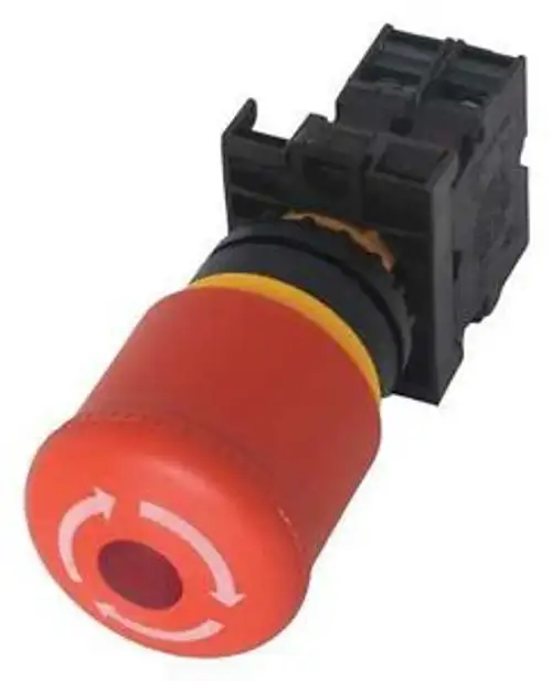 Eaton M22-Pvlt-K01-230R Emergency Stop Pushbutton Illuminated G7469305