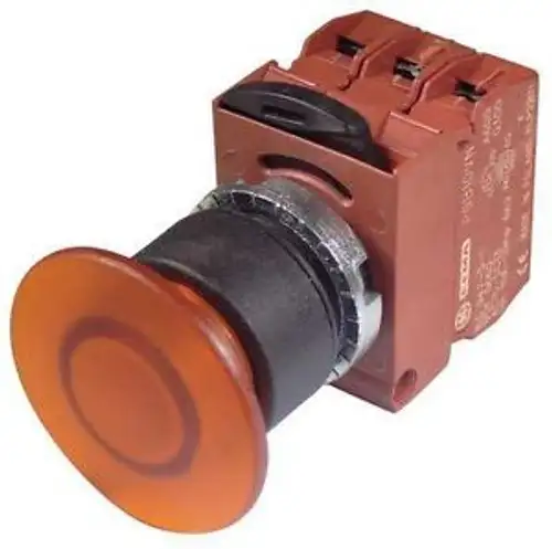 Ge P9Xem4Aln12Nali Illum Push Button Operator 22Mm Orange G6374356