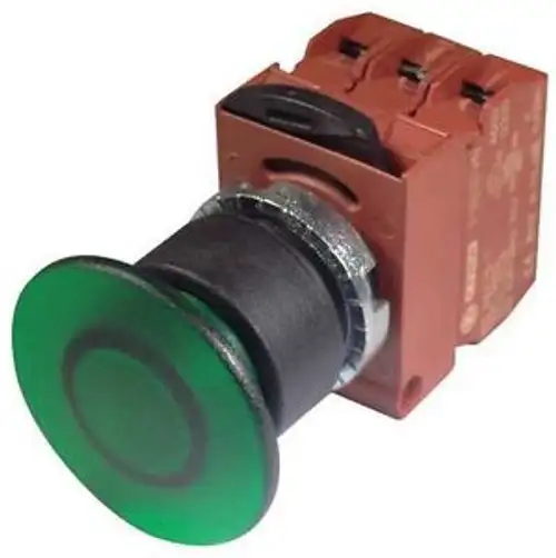 Ge P9Xem4Vln12Nadi Illum Push Button Operator 22Mm Green G6374304