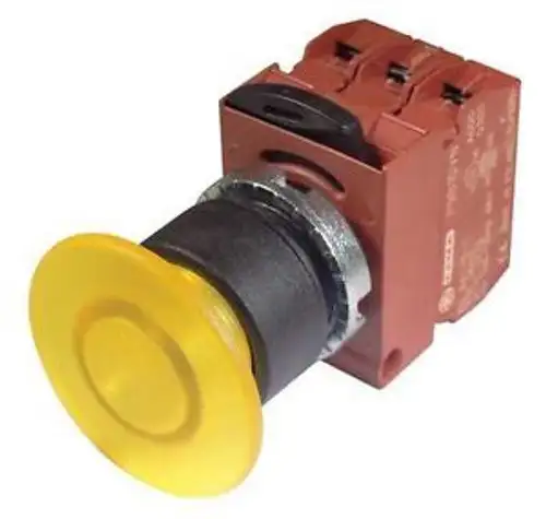 Ge P9Xet4Gl112Adi Illum Push Button Operator 22Mm Yellow G6374961