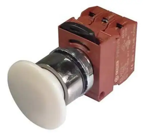 Ge P9Cet4Bl112Adi Illum Push Button Operator 22Mm White G6374934
