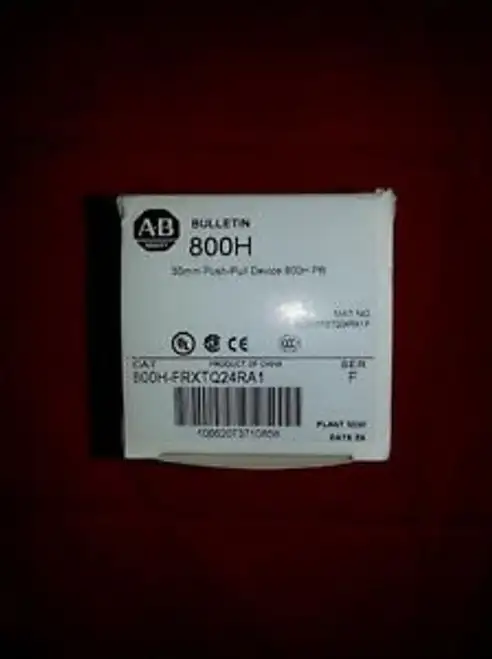 New Allen Bradley 800H-Frxtq24Ra1 /F 30.5Mm Red Illuminated Button