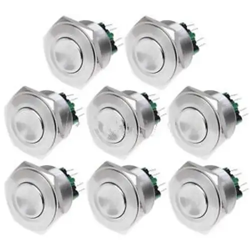 830Mm Latching Concave Head Push Button