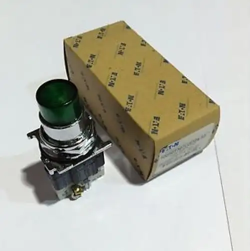 10250T397Lgd24-53 Eaton Illum Pushbutton Green Led Bulb Green Lens