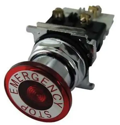 Eaton 10250T563Led06-71X E-Stop Push Button Illum 30Mm 1Nc Red