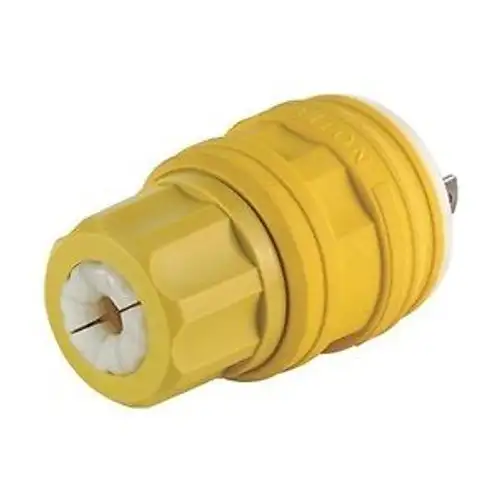 Locking Plug L2-20P 250V 1Ph YLW