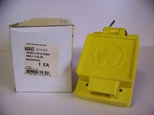 Daniel Woodhead 64W47 NEMA L5-15 15A-125V ~NIB~