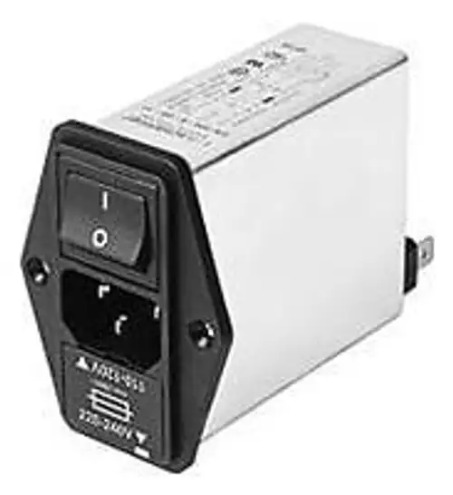 SCHAFFNER FN1393-10-05-11 POWER ENTRY MODULE 10A 0.41mA
