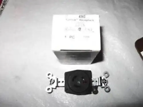 Pass&Seymour 4560 2 Pole 3 Wire 15A 250V L6-15G 10 Pcs