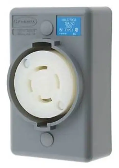 Hubbell Wiring Device-Kellems Hbl2720Sr Receptacle Twist Lock L15-30