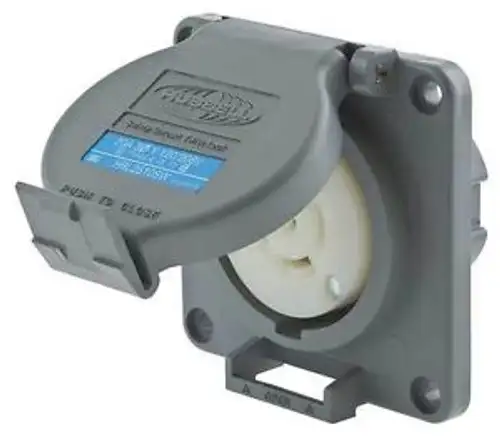 Hubbell Wiring Device-Kellems Hbl2510Sw Receptacle L21-20 Nema