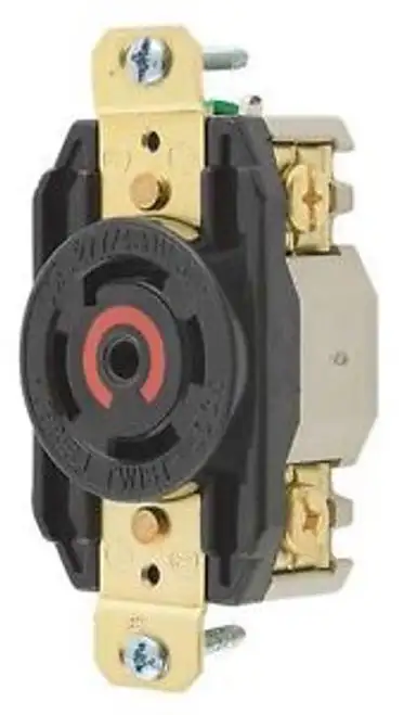 Hubbell Wiring Device-Kellems Hbl2820 Receptacle Single 30 A L22-30