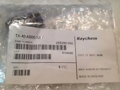 1X Txr40Ab00-1207Ai 255295-000 Tyco Raychem Tinel Lock Adapter Brand