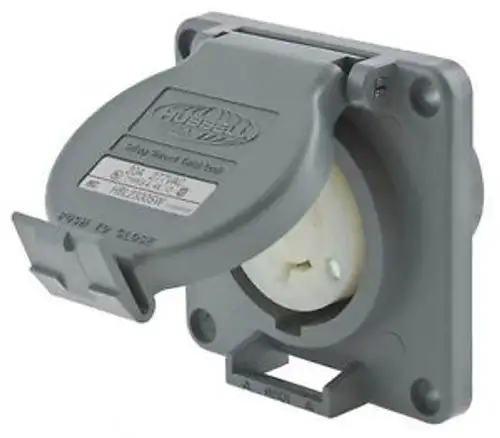 Hubbell Wiring Device-Kellems Hbl2330Sw Receptacle L7-20 Nema